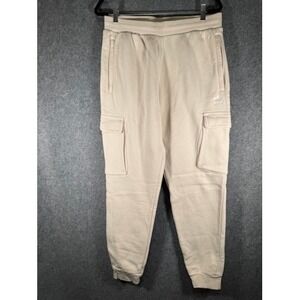 adidas Originals Cargo Jogger Men Large Beige Adicolor Essentials Comfort